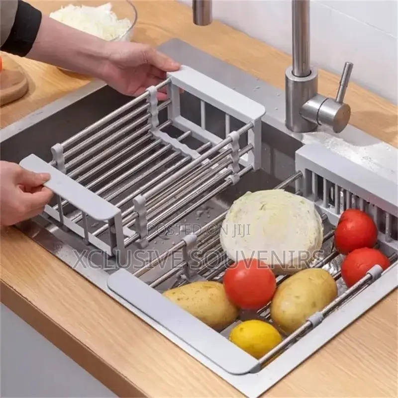 Multifunctional Telescopic Drain Rack