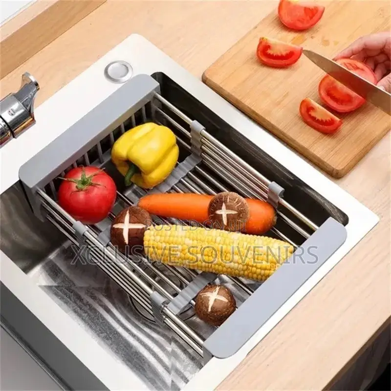 Multifunctional Telescopic Drain Rack