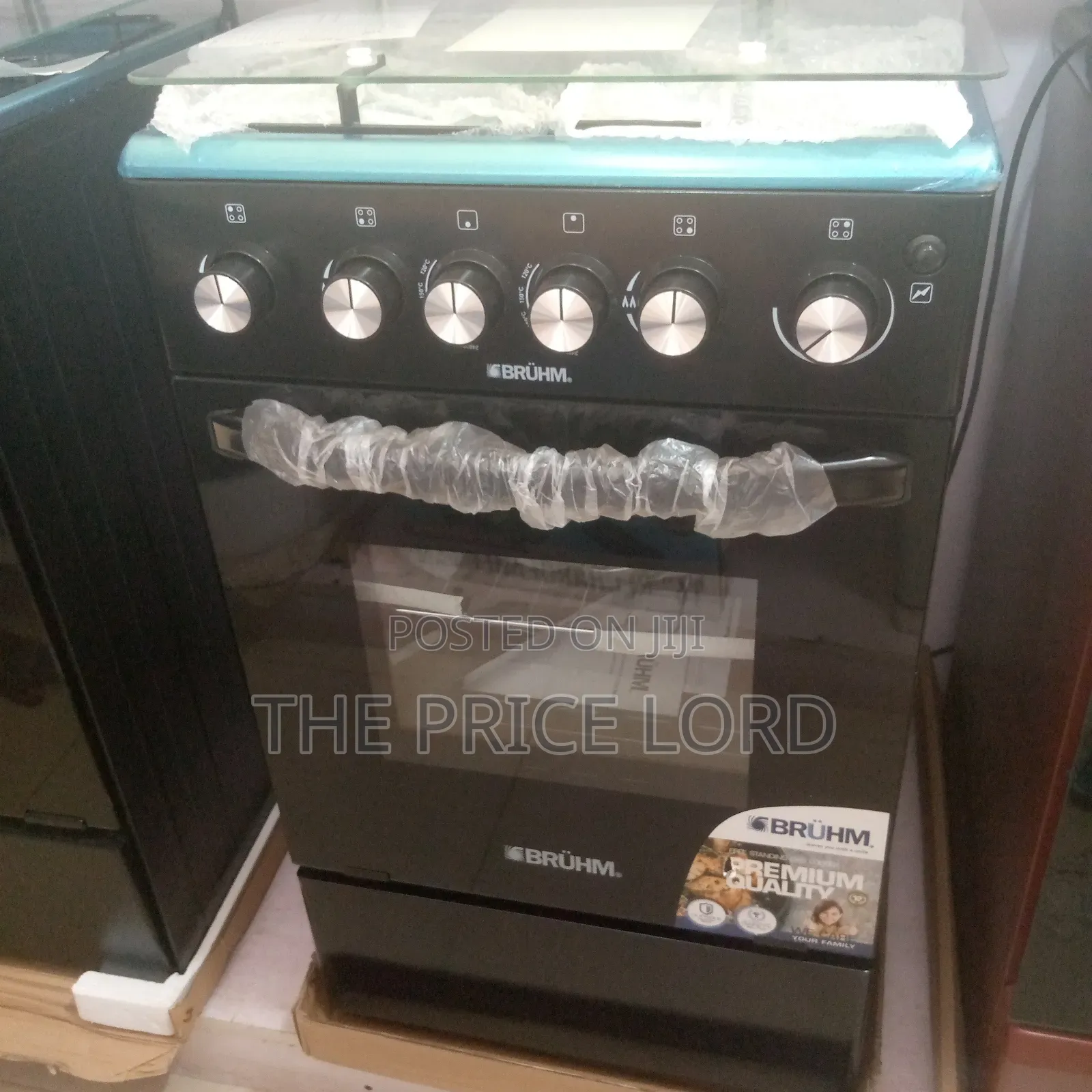 Bruhm 3 Gas + 1 Electric Gas Cooker