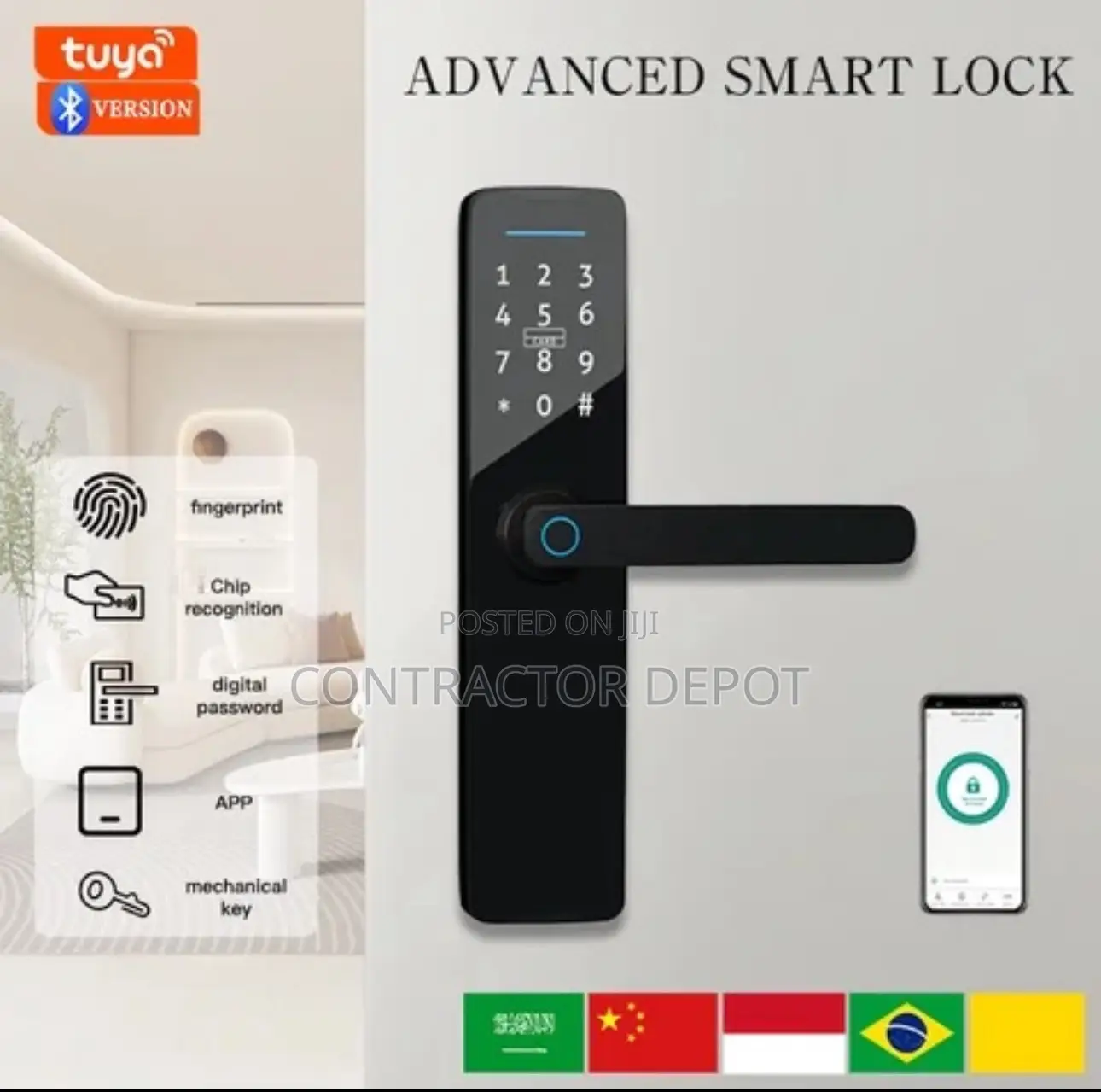 Digital Door Lock for Main Gate Door High Quality
