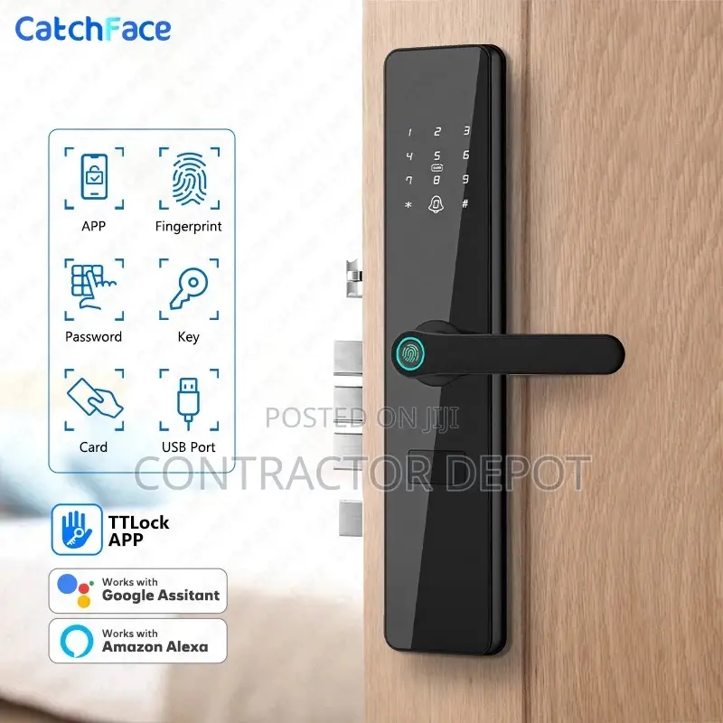 Code APP Unlock Waterproof Digital Door Lock