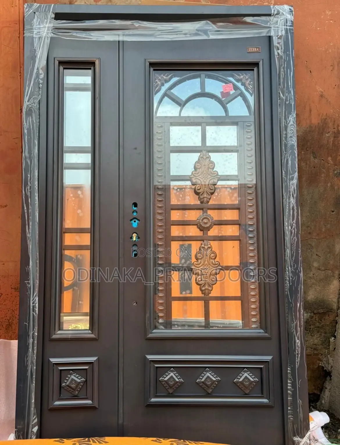 7ft by 4ft French Glass Door(Church Design)