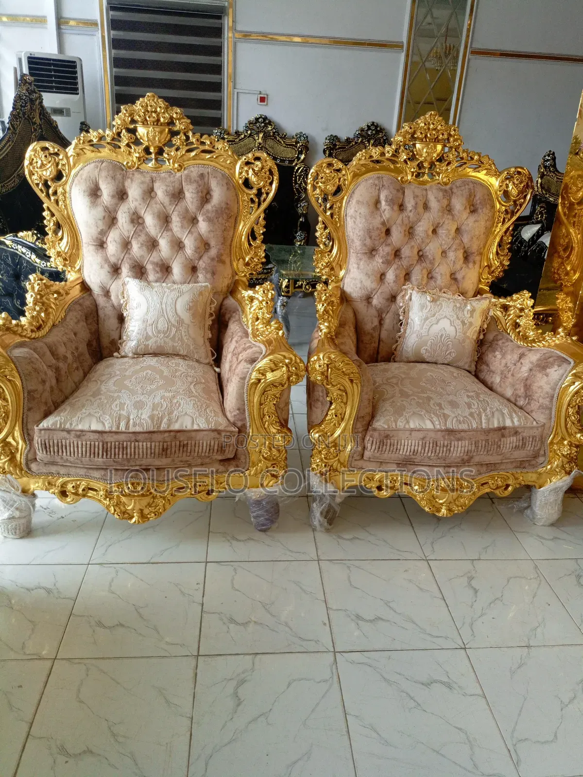 High Quality 8 Seaters Italian Fabric Sofa 