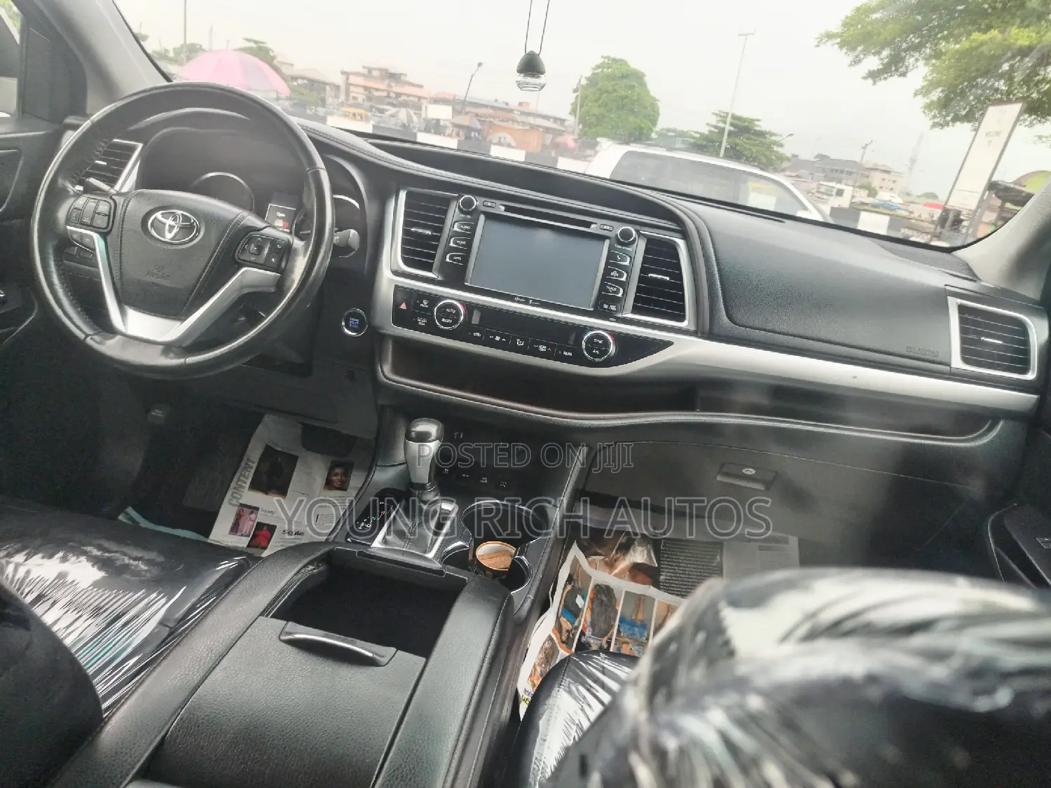 Toyota Highlander 2015 Red