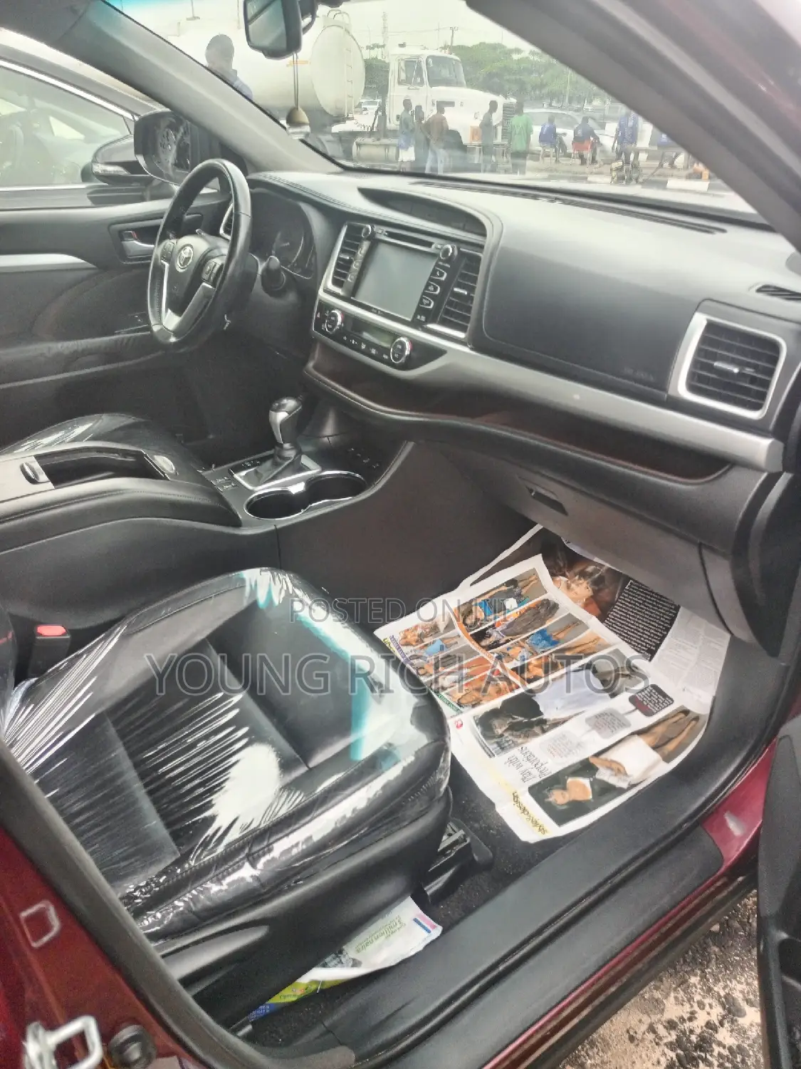 Toyota Highlander 2015 Red