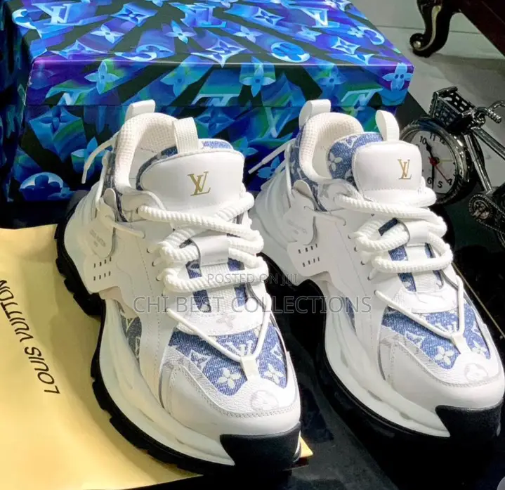 New 2024 Louis Vuitton Denim Mini Crystal Stones SNKS