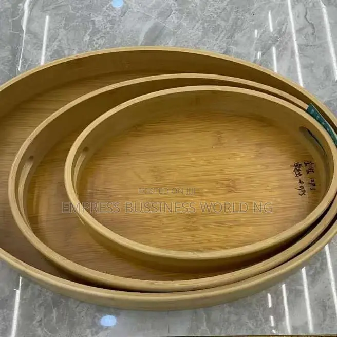 Wooden Trays Set of 3