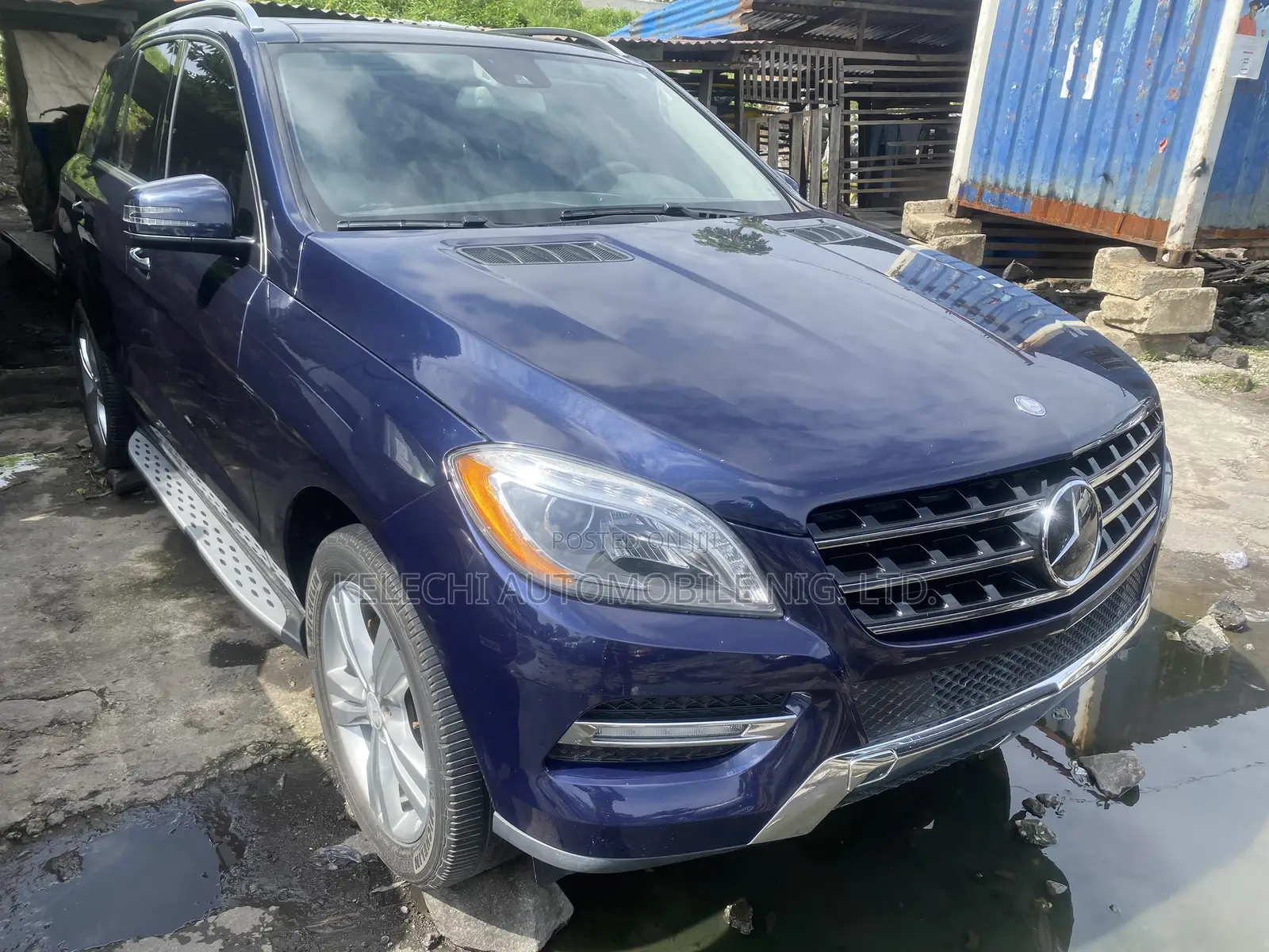 Mercedes-Benz M Class 2014 Blue