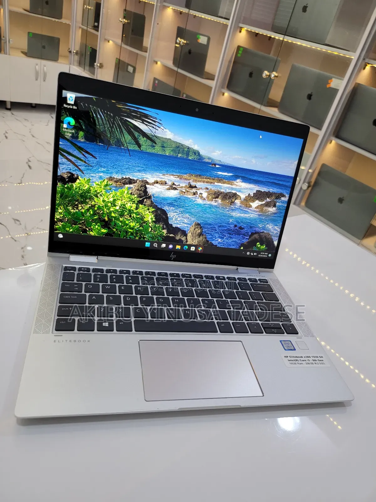 Laptop HP EliteBook X360 1030 G4 16GB Intel Core I5 SSD 512GB