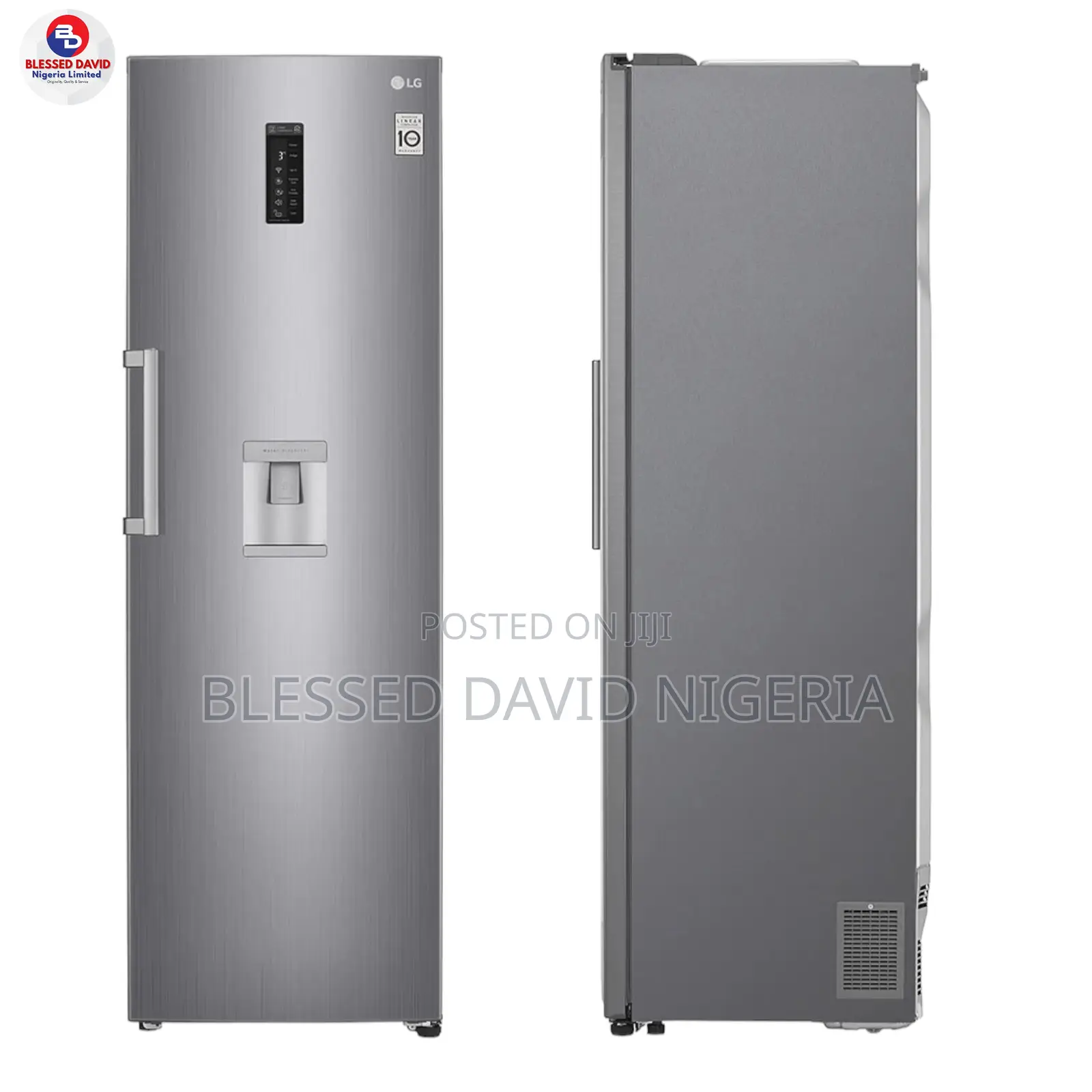 LG GC-F411ELDM 411L Single Door Refrigerator