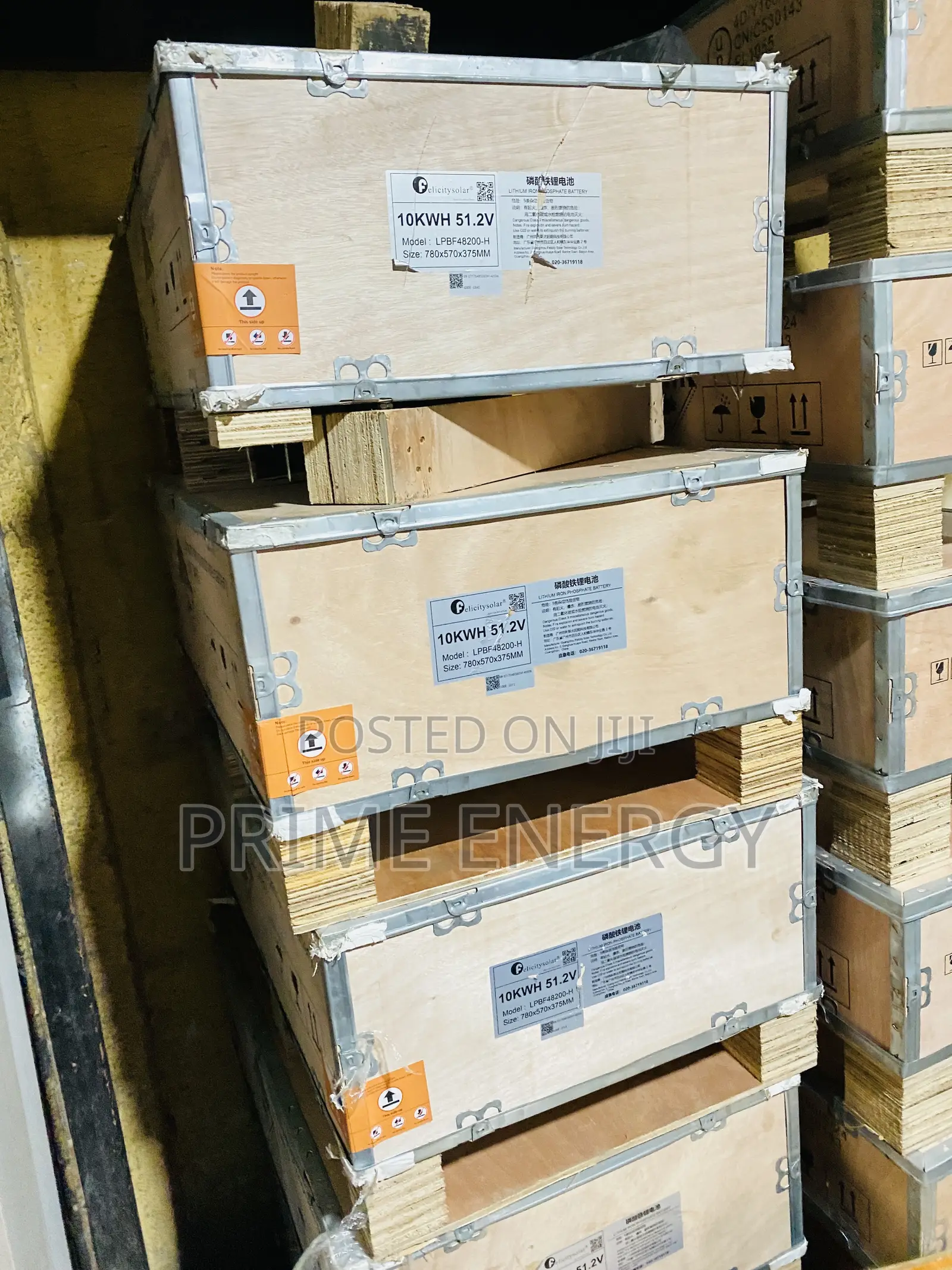 10kwh Felicity All-white Lithium Battery.