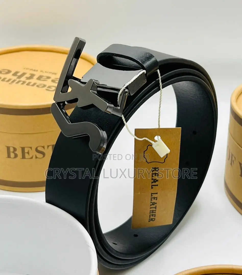 Top Quality Luxury FERRAGAMO Pure Leather Waist Belt