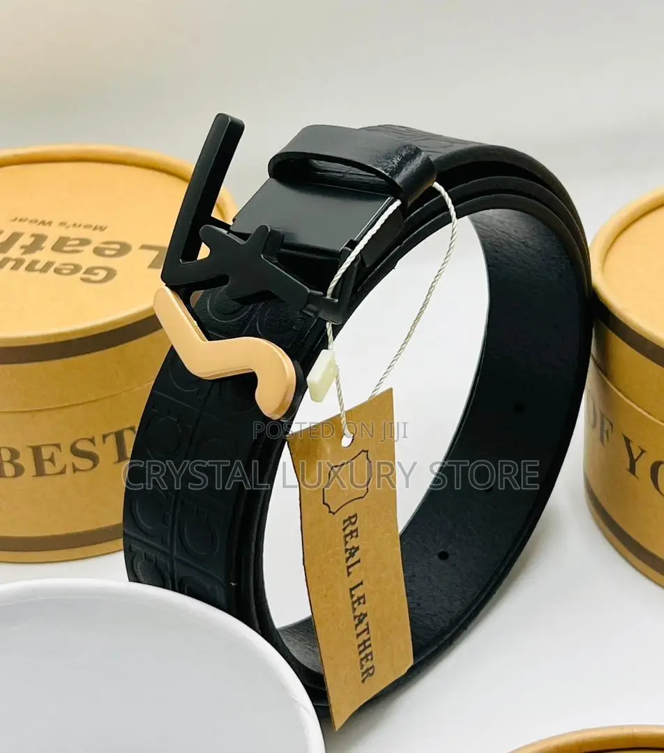 Top Quality Luxury FERRAGAMO Pure Leather Waist Belt