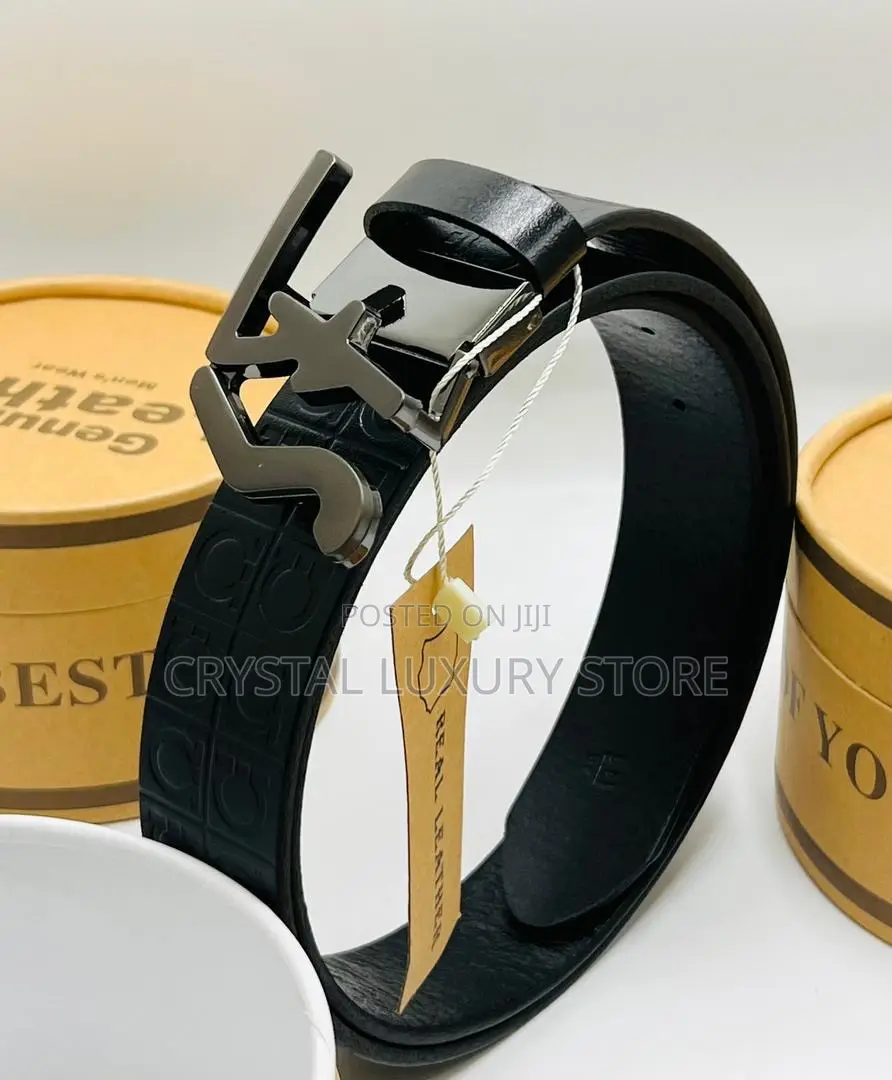 Top Quality Luxury FERRAGAMO Pure Leather Waist Belt