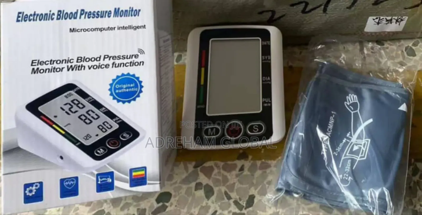 Blood Pressure Monitor Digital Meter Bp Monitor Health Test