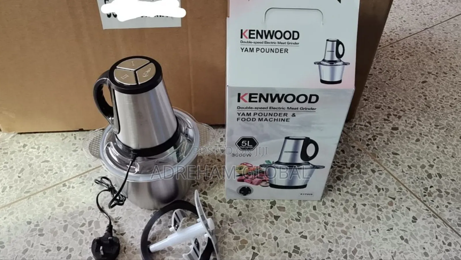 Kenwood 5L Yam Pounder and Food Machine 3000w.