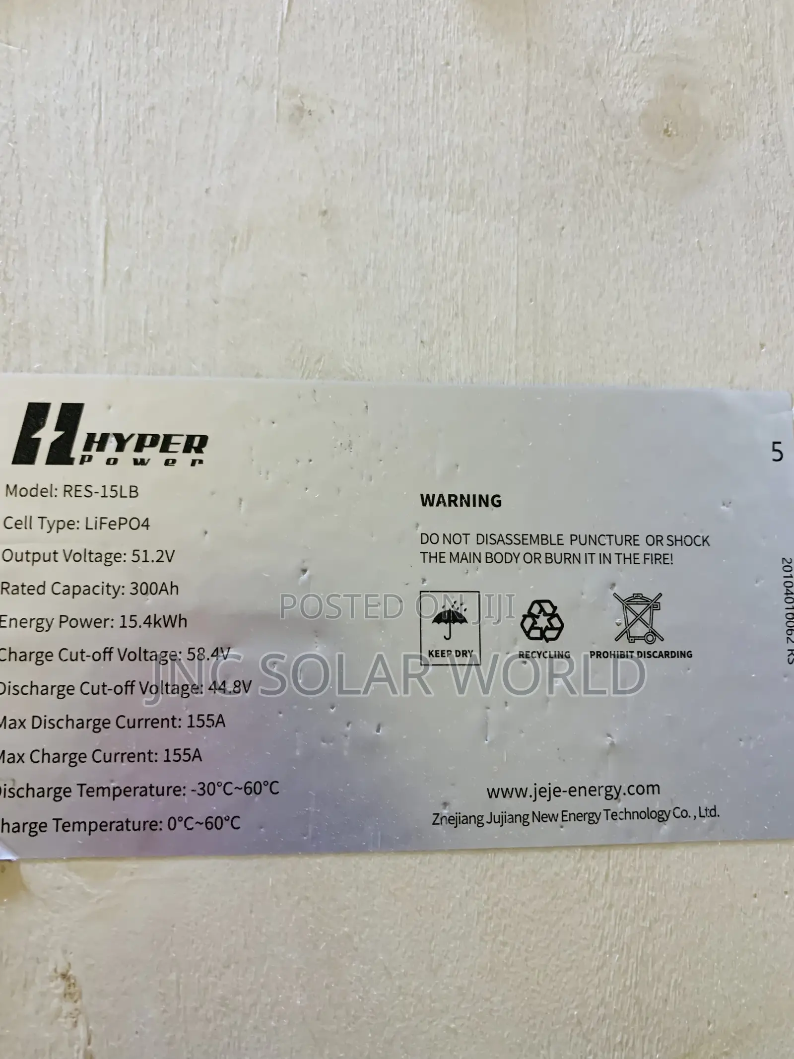 15kwh/51.2v Hyper Power
