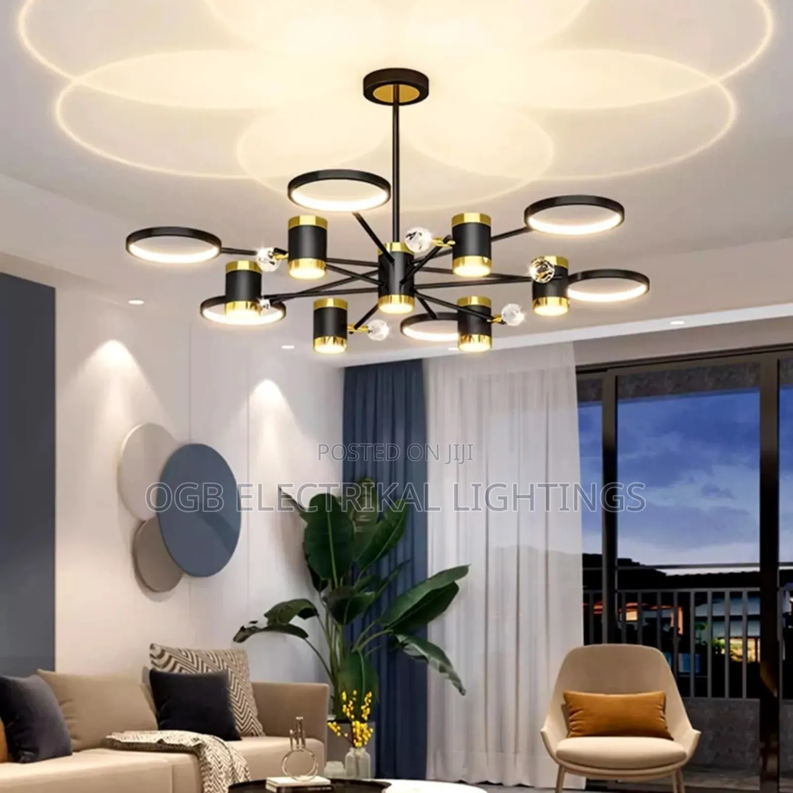 Nordic Living Room Chandelier