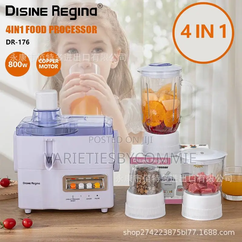 Disnie Regina (800w) 4in1 Food Processor –