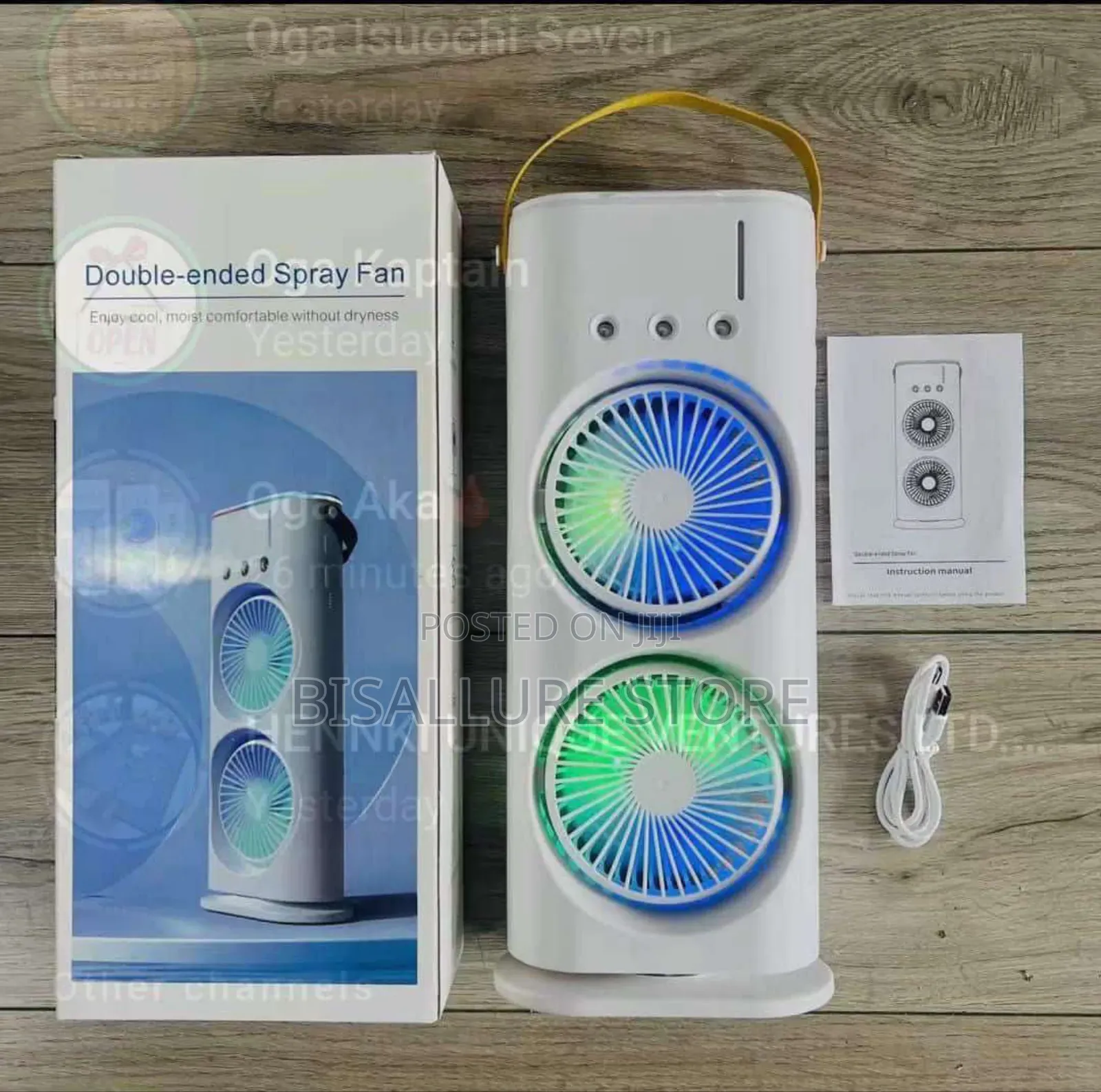 Double Ended Spray Fan