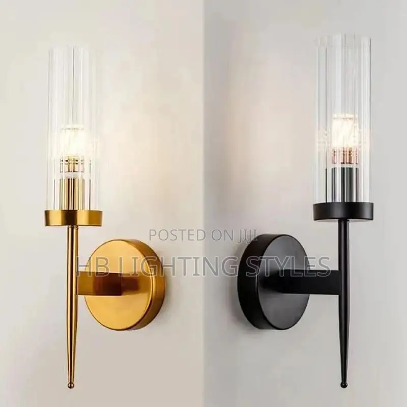 Europe Golden and Black Wall Lamp