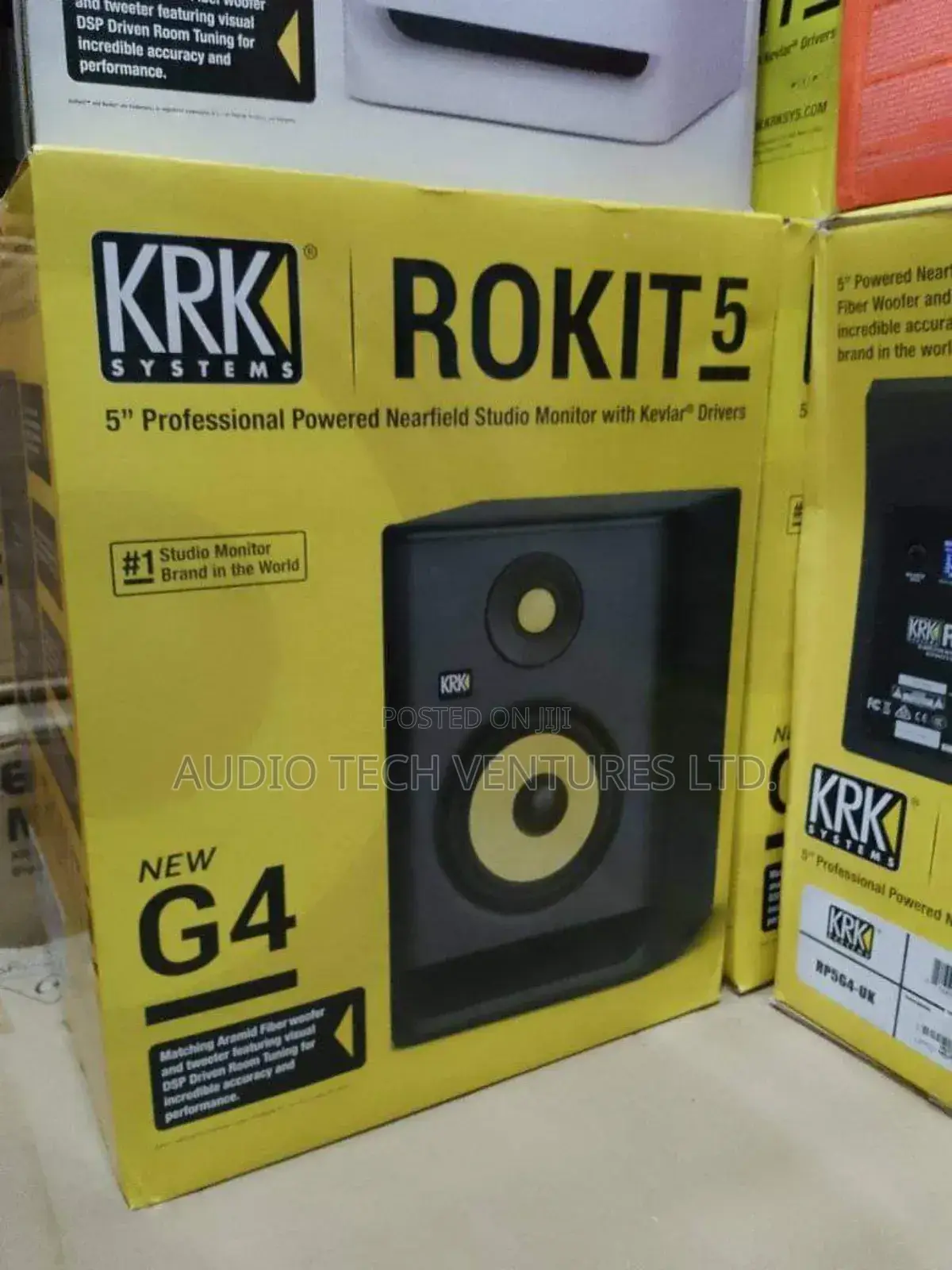 Rokit 5 Monitor Black