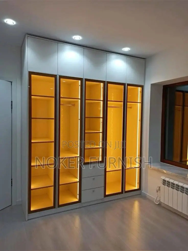 Wardrobe With LED Lights
