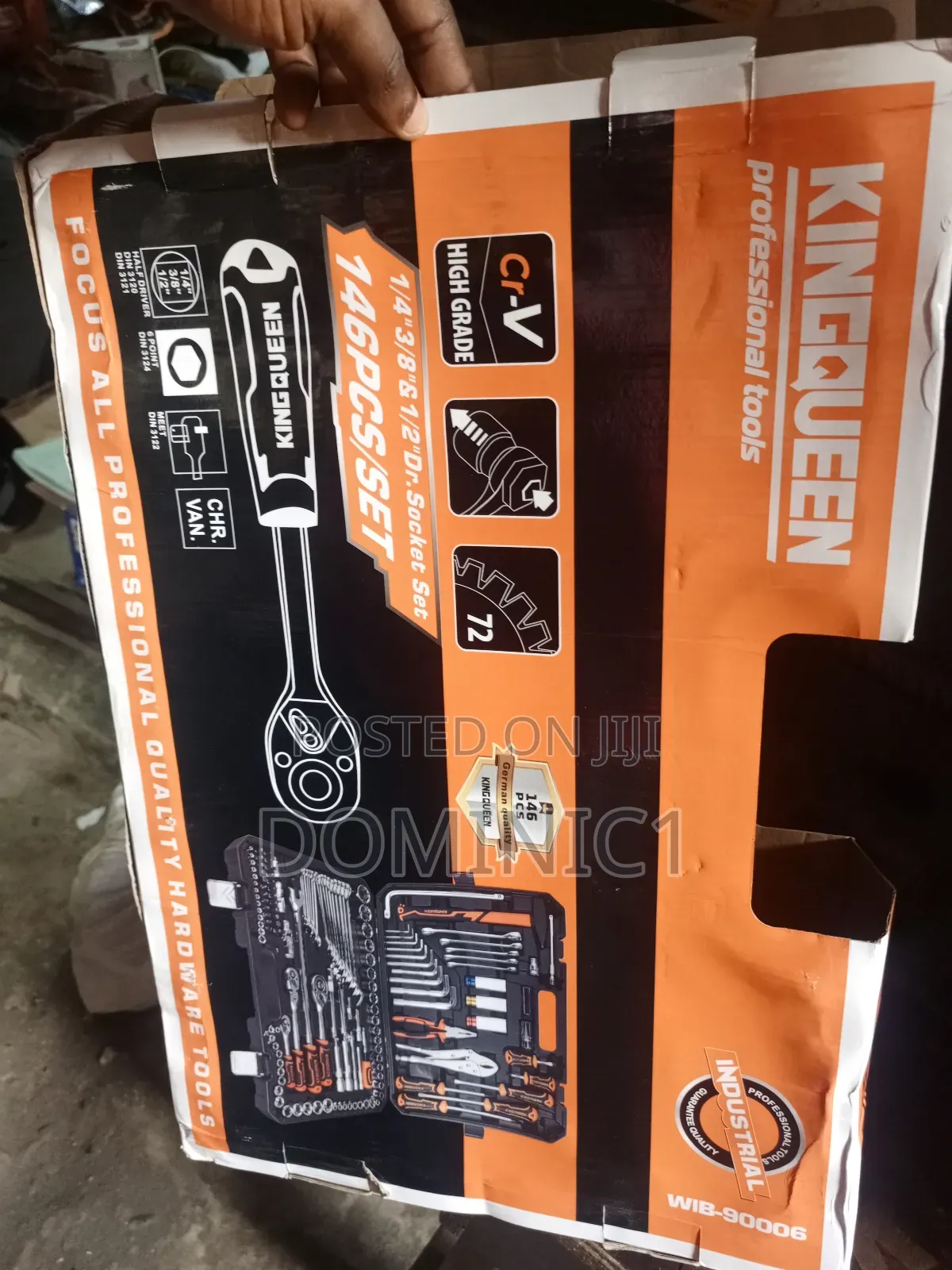 Heavy Duty Tools Boxs 146 Piece
