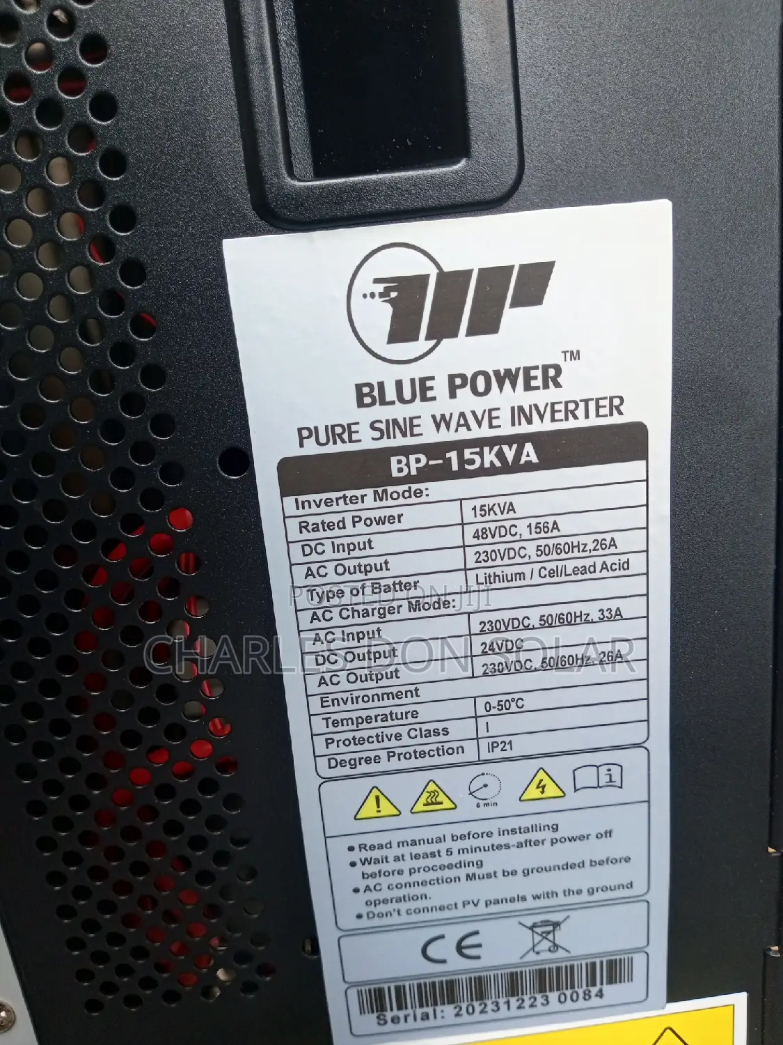 Blue Power Inverter 15kva 48v