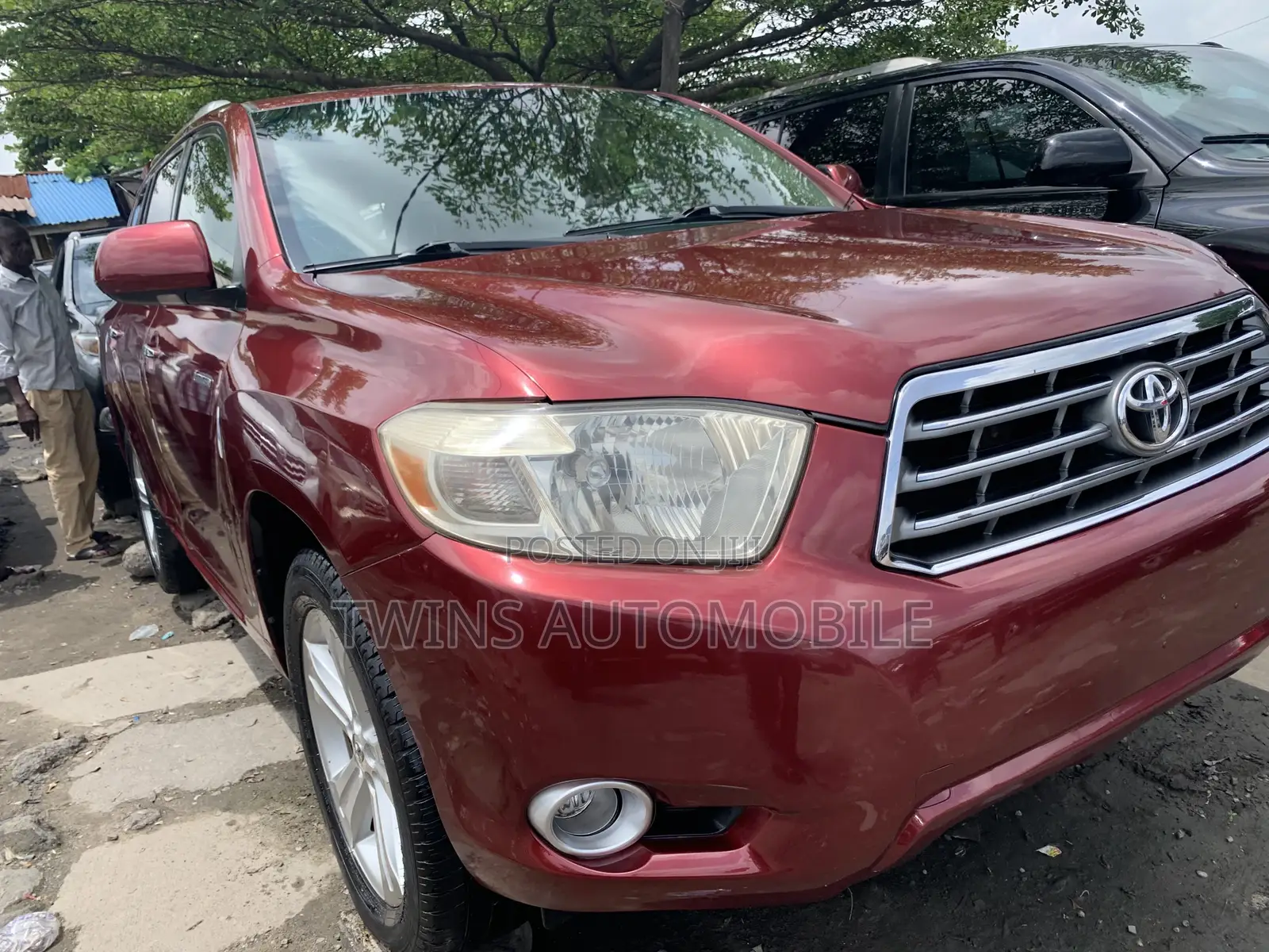 Toyota Highlander Limited 2010 Red
