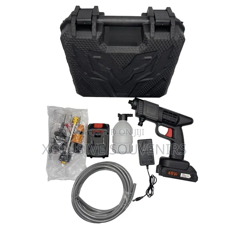 48v Double Battery Cordless High Pressure Car Wash Gun
