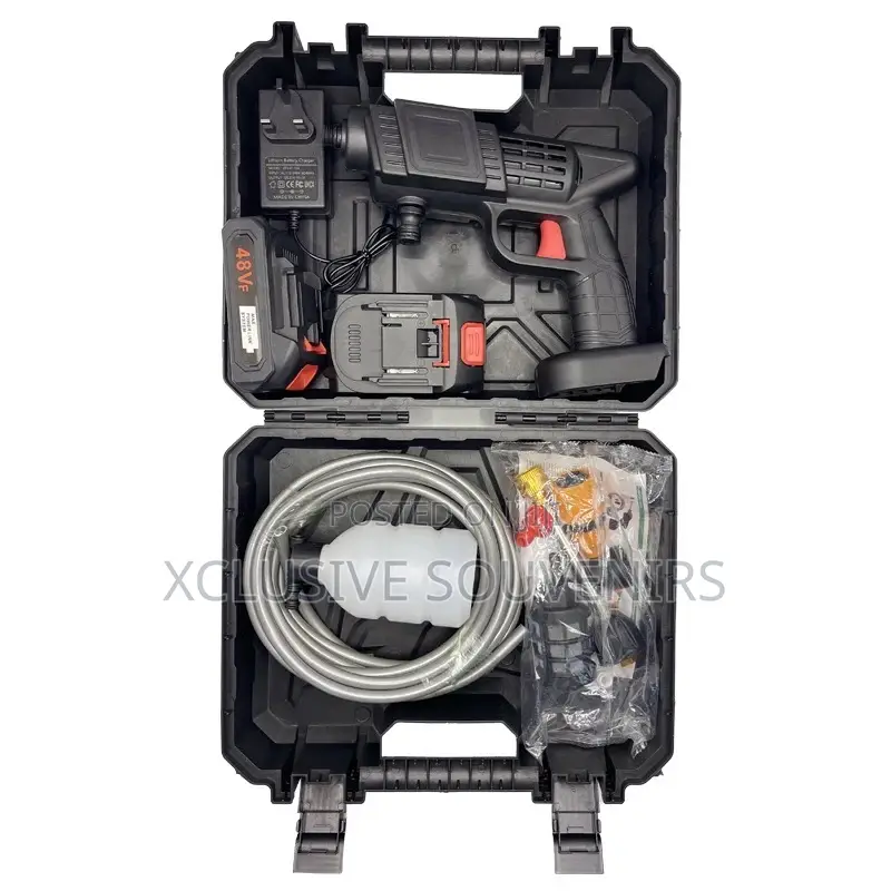 48v Double Battery Cordless High Pressure Car Wash Gun