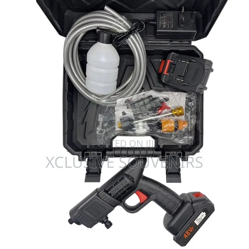 48v Double Battery Cordless High Pressure Car Wash Gun