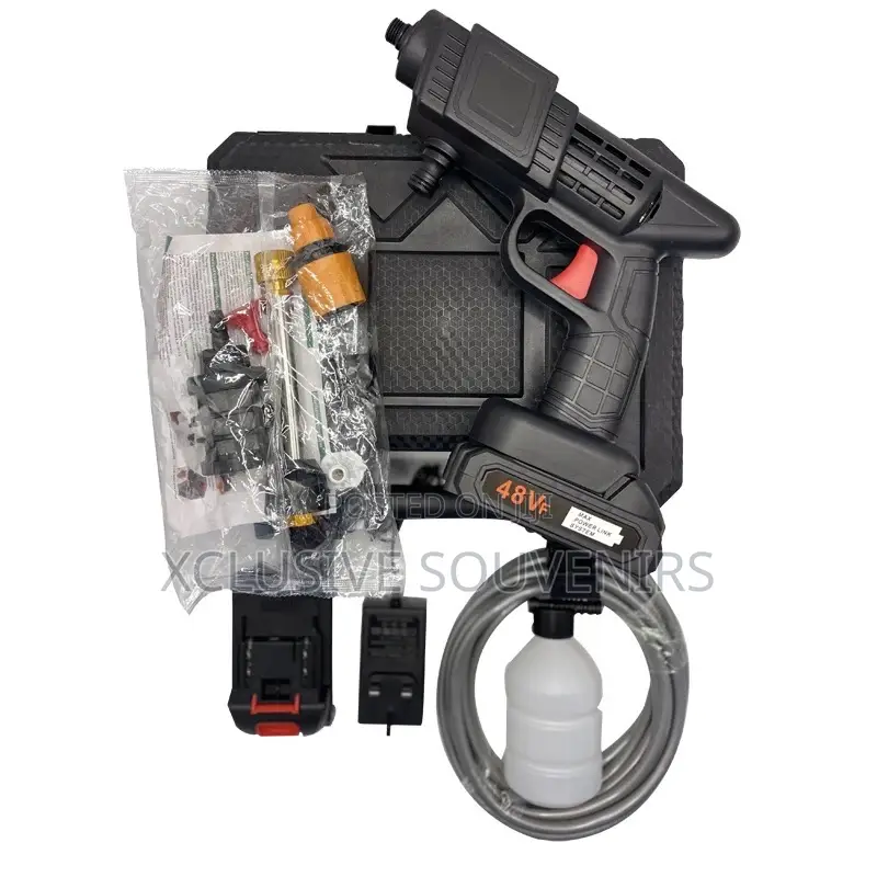 48v Double Battery Cordless High Pressure Car Wash Gun
