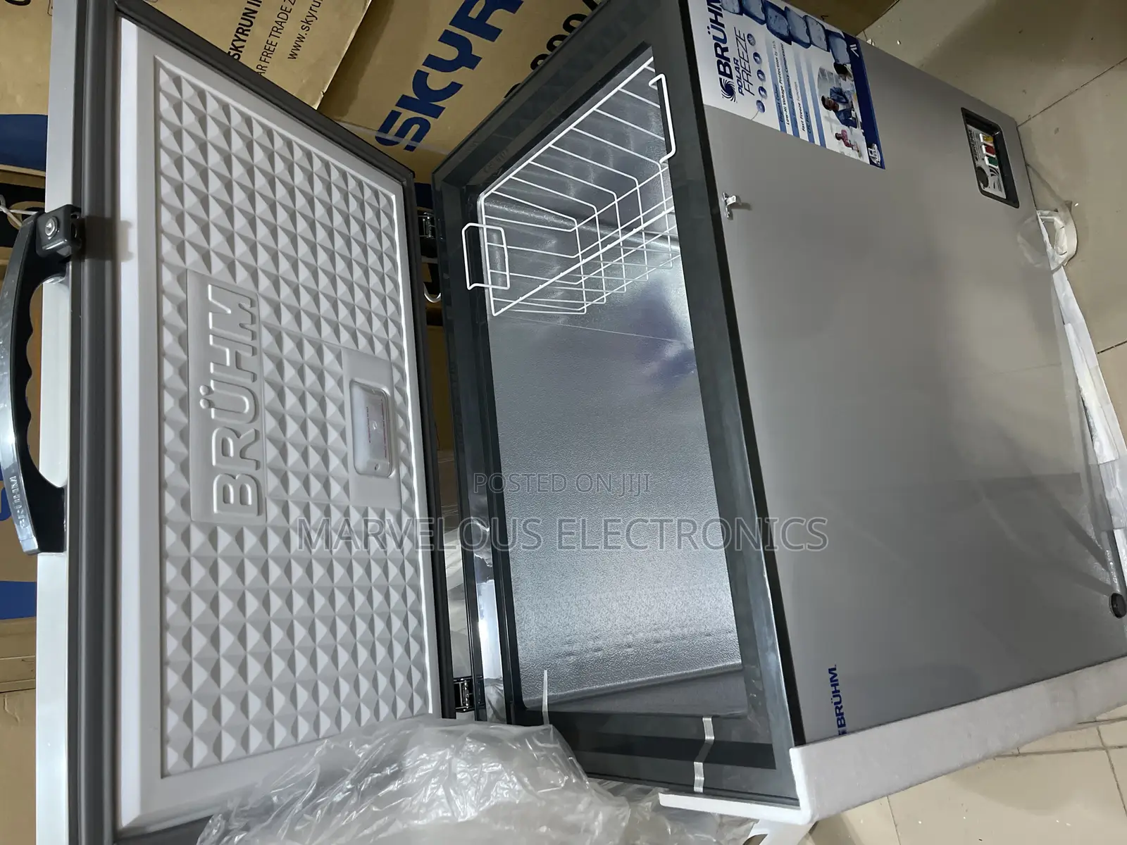 Brand New Super Cooling Brum Chest Freezer With Inbuilt Stab