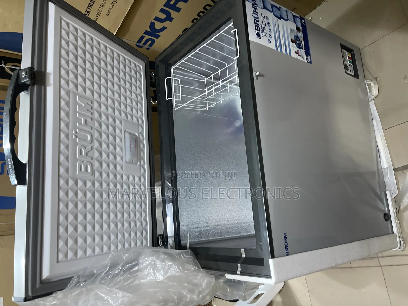 Brand New Super Cooling Brum Chest Freezer With Inbuilt Stab