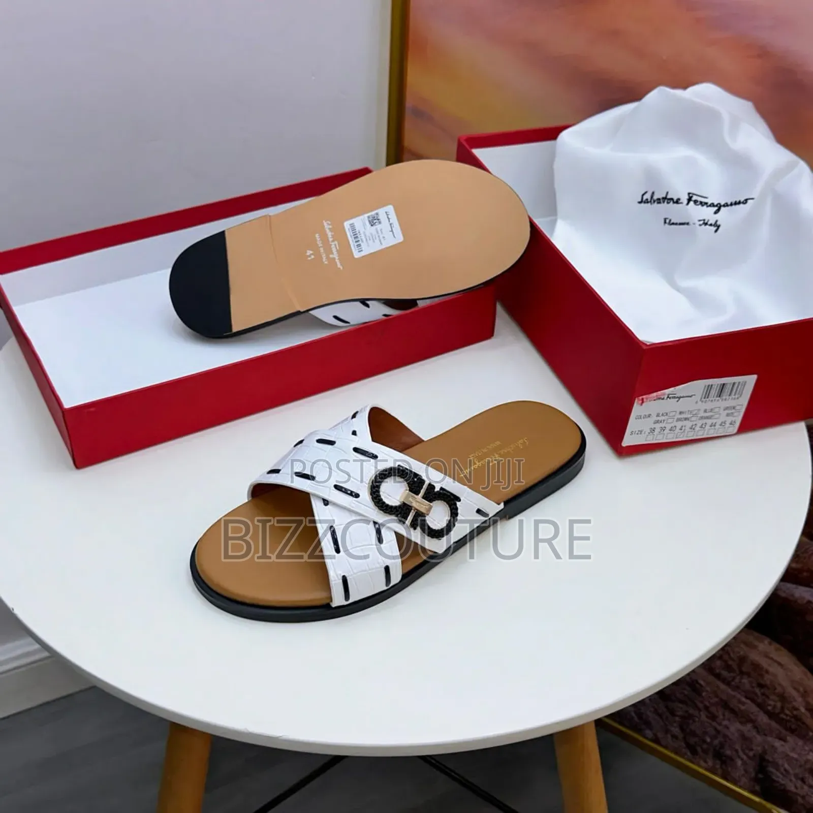 Original Salvatore Ferragamo Slippers Available in Store