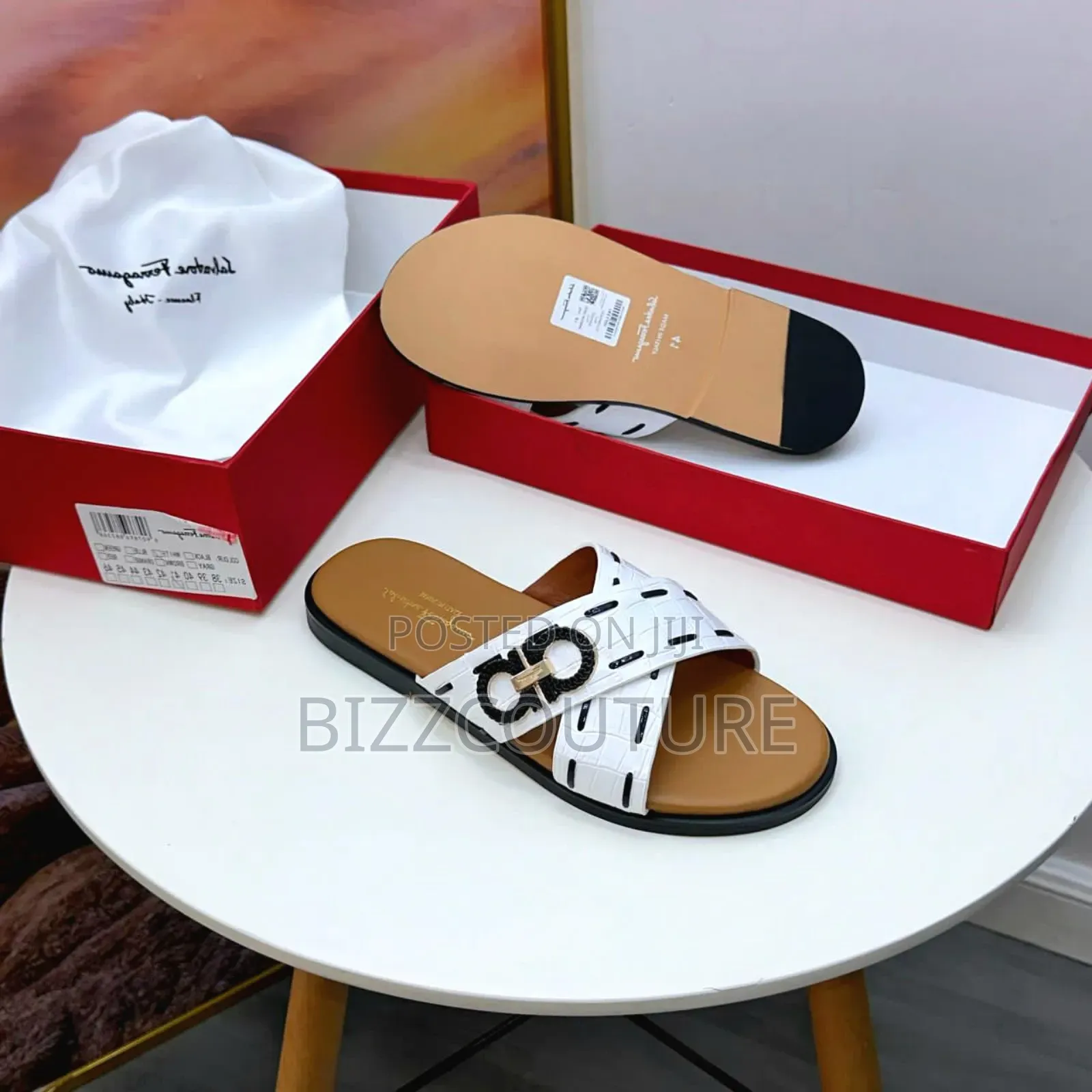 Original Salvatore Ferragamo Slippers Available in Store
