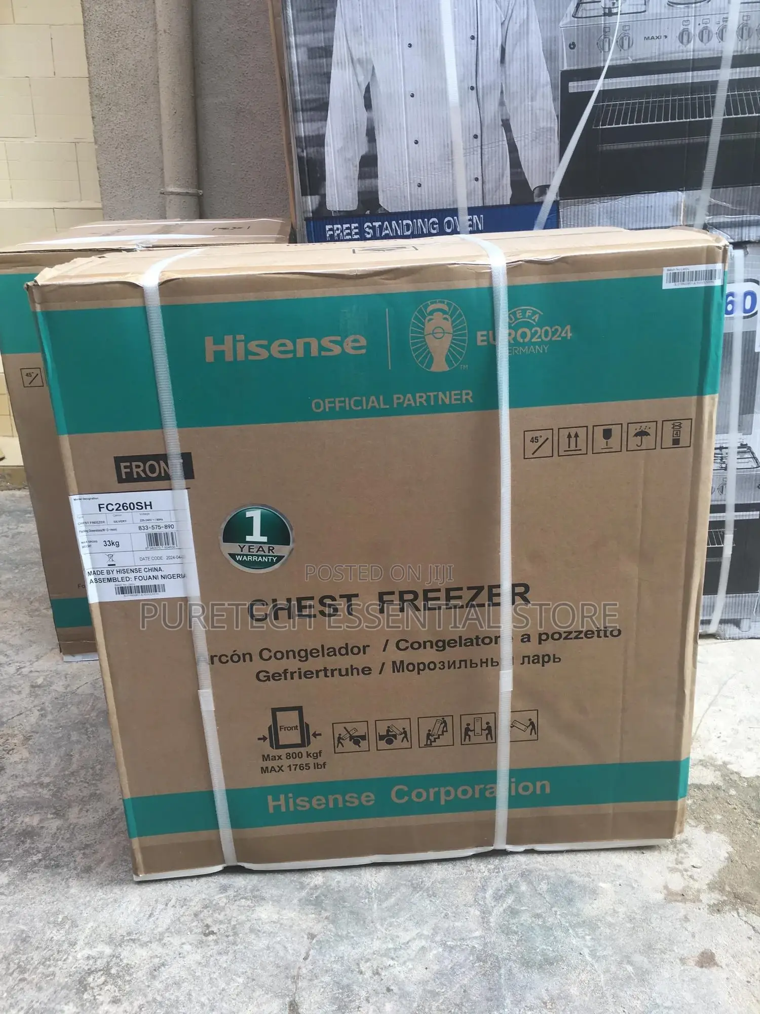 Hisense Chest Freezer 198 Liters FC260SH