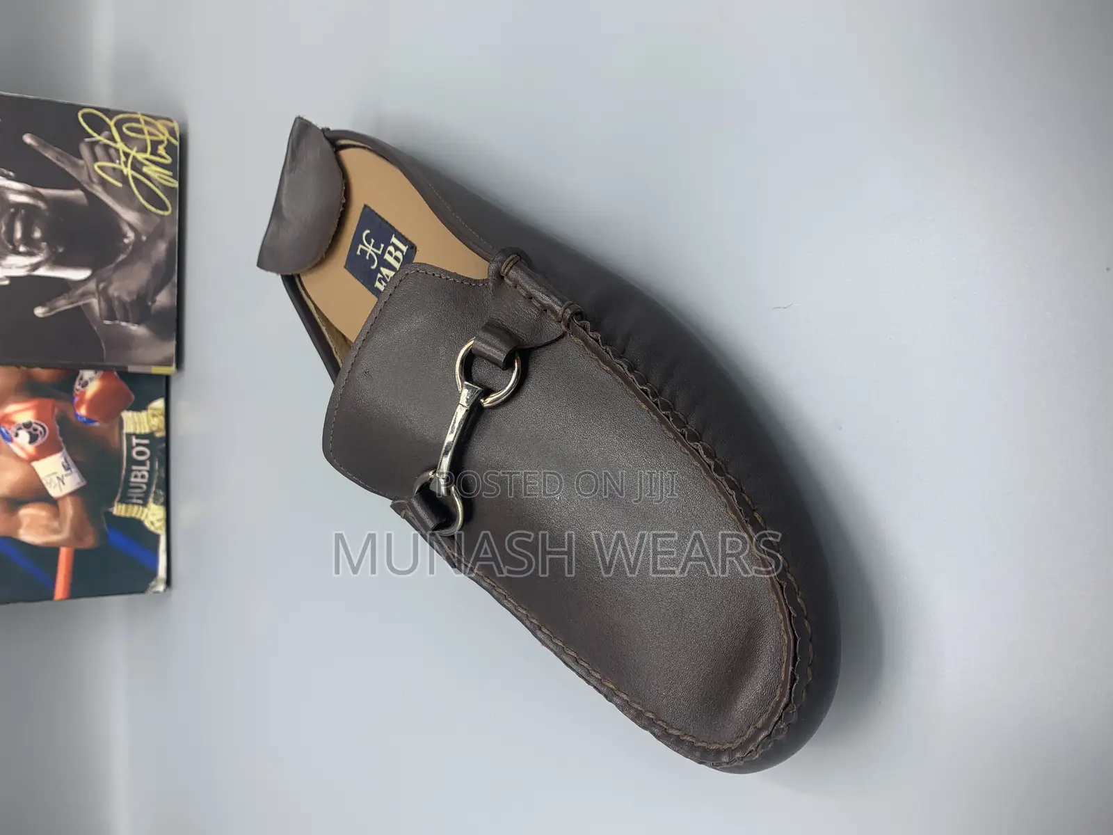 Italian Leather Fabi Half Shoe