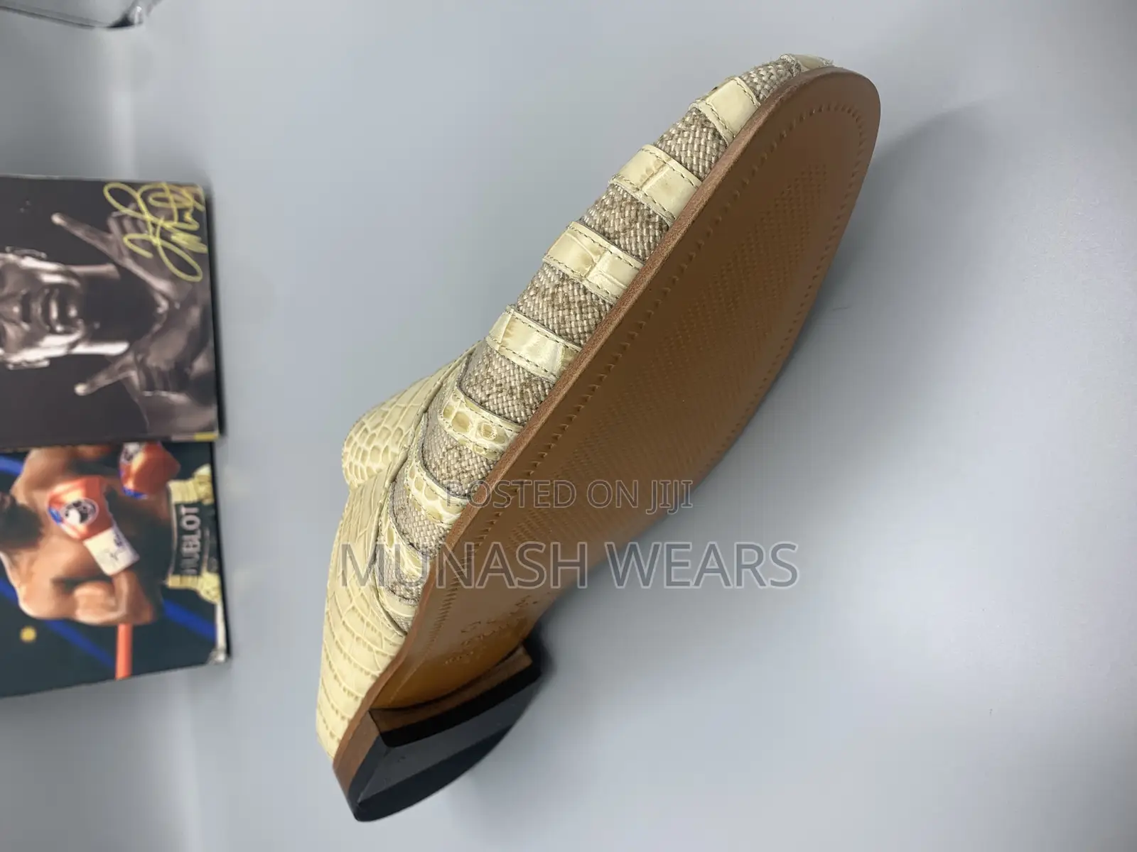 Italian Gucci Leather Half Shoe