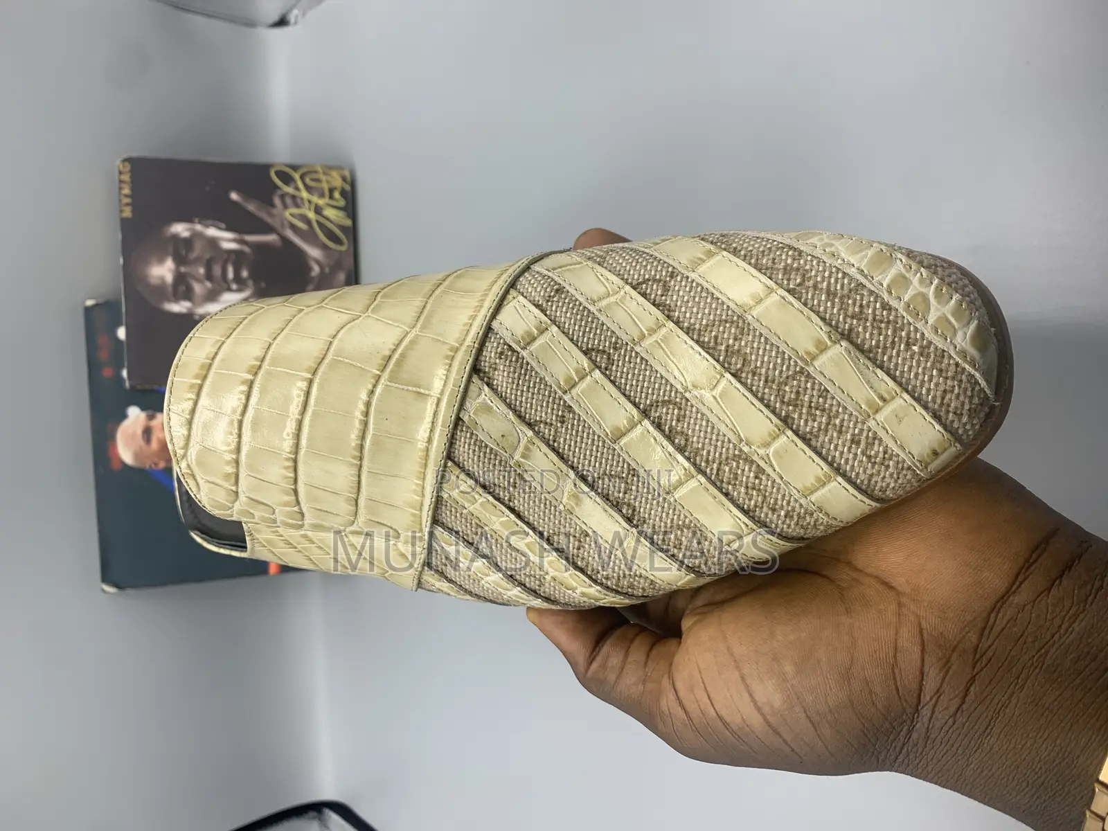 Italian Gucci Leather Half Shoe