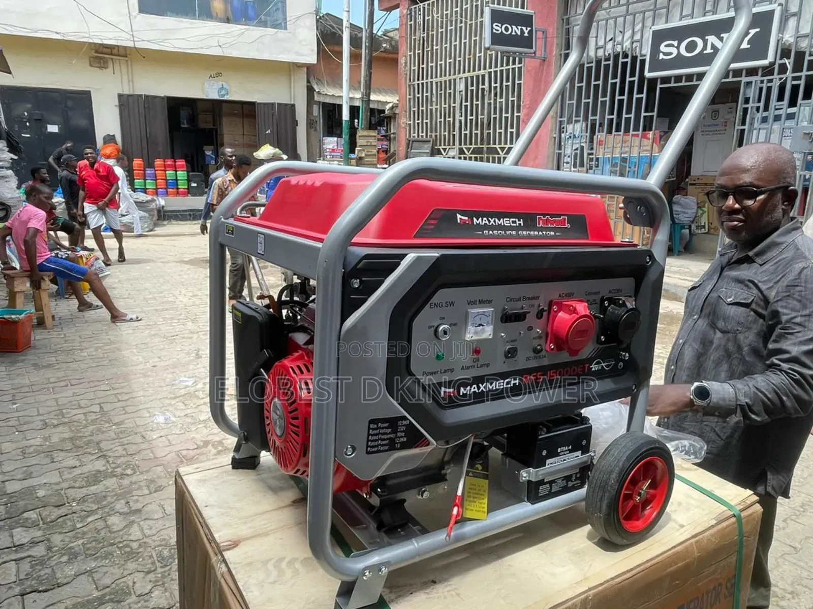 Three Phase Generator 15.5kva Key Start 100% Pure Copper.