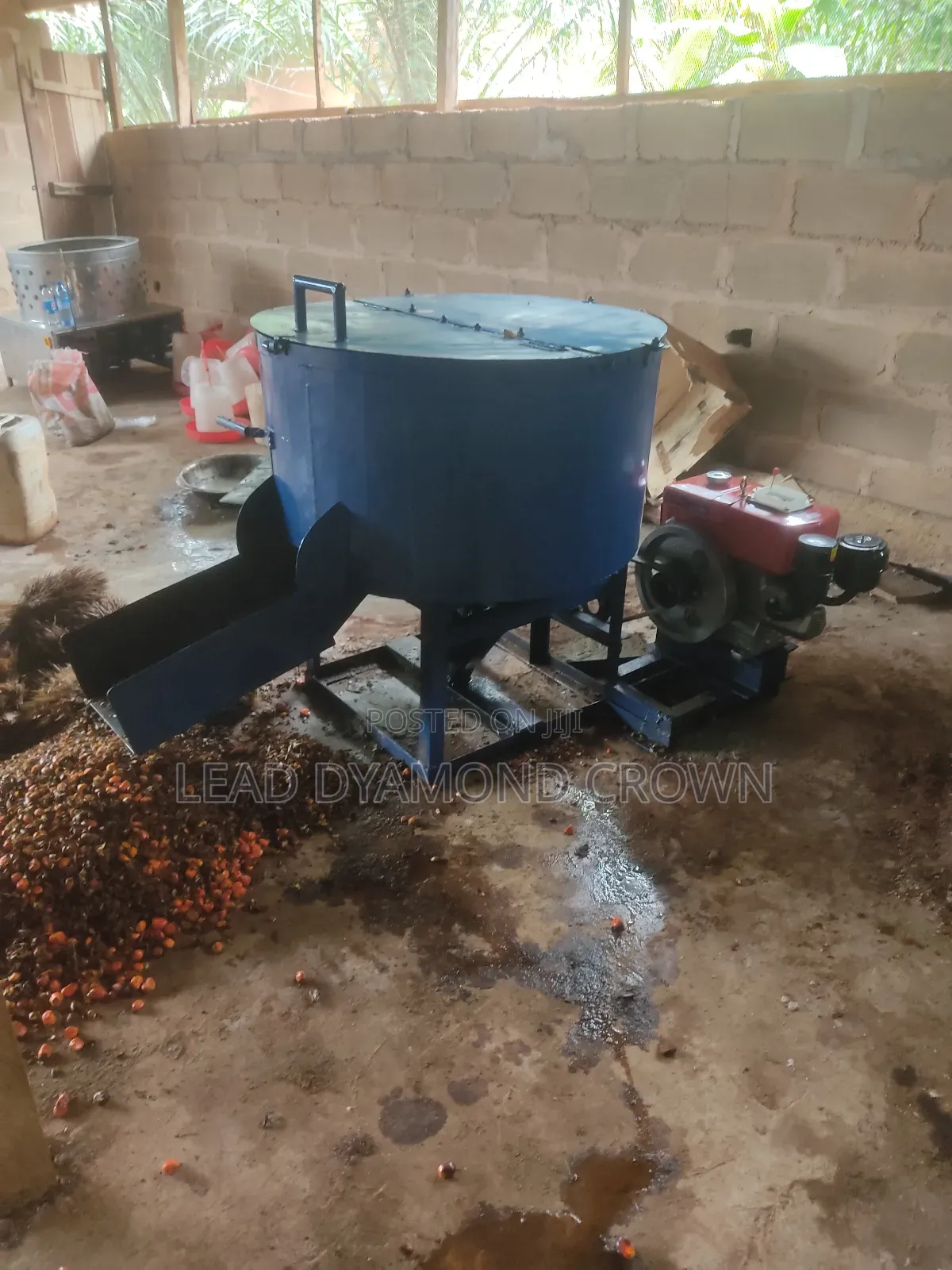 Vertical Palm Fruits Debuncher Machine