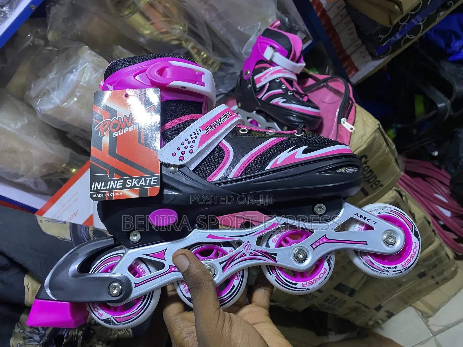 Kids Skate Shoe Adjustable Size Through ( 38- 42 )