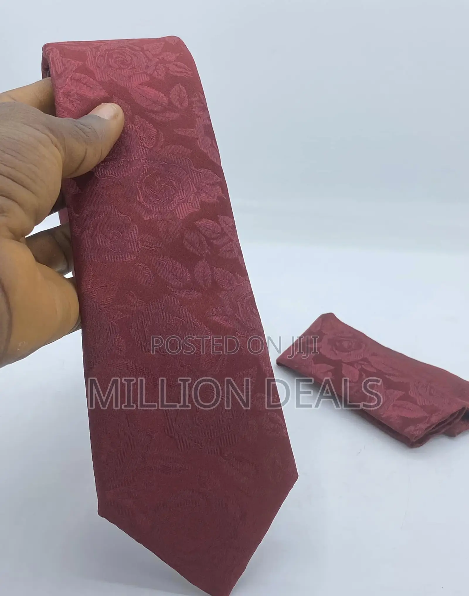 2-in-1 Men's Tie N Pocket Square