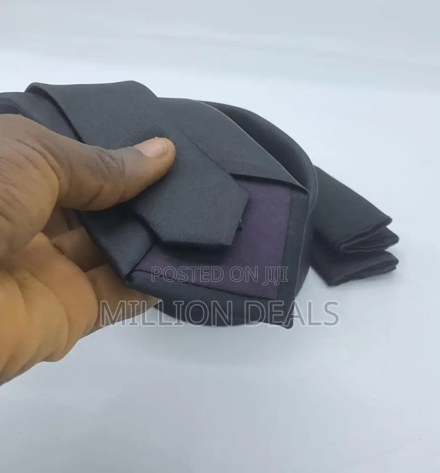 2-in-1 Men's Tie N Pocket Square