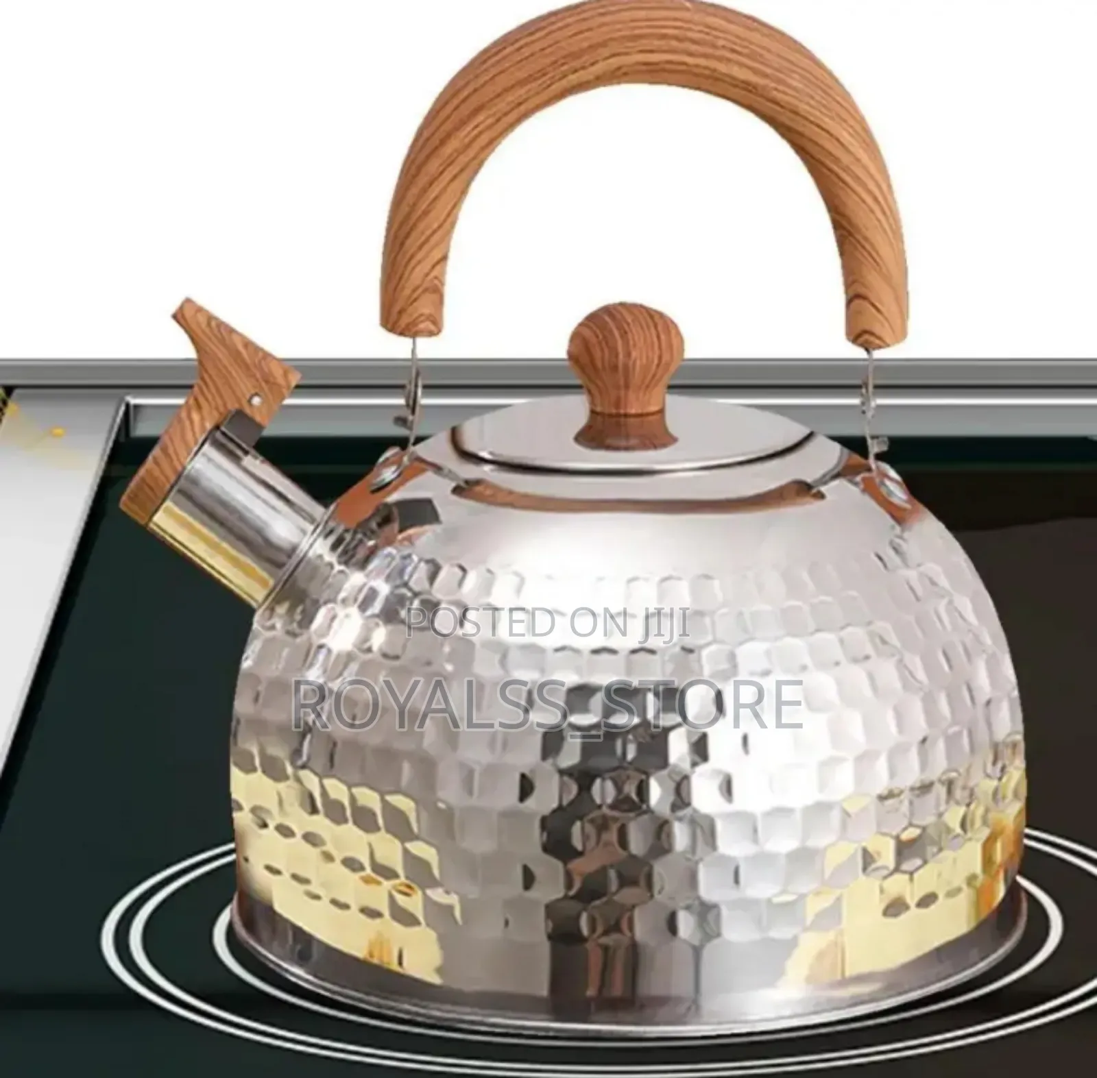 4L Stainless Steel Whistling Kettle