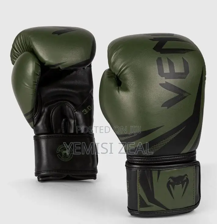 Venum Leather Boxing Gloves