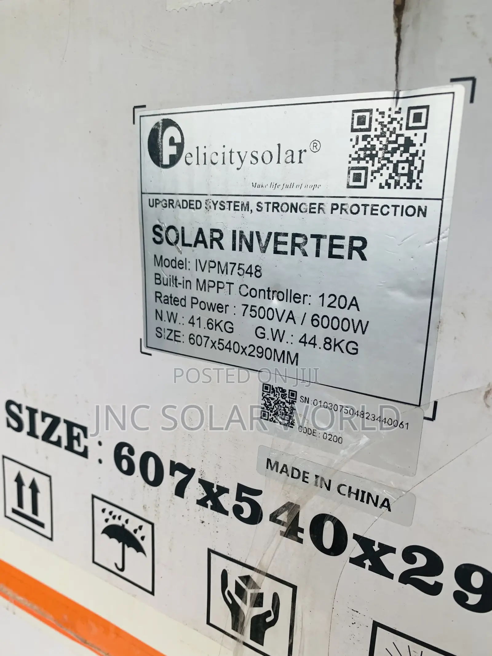 7.5kva/48v Felicity Inverter
